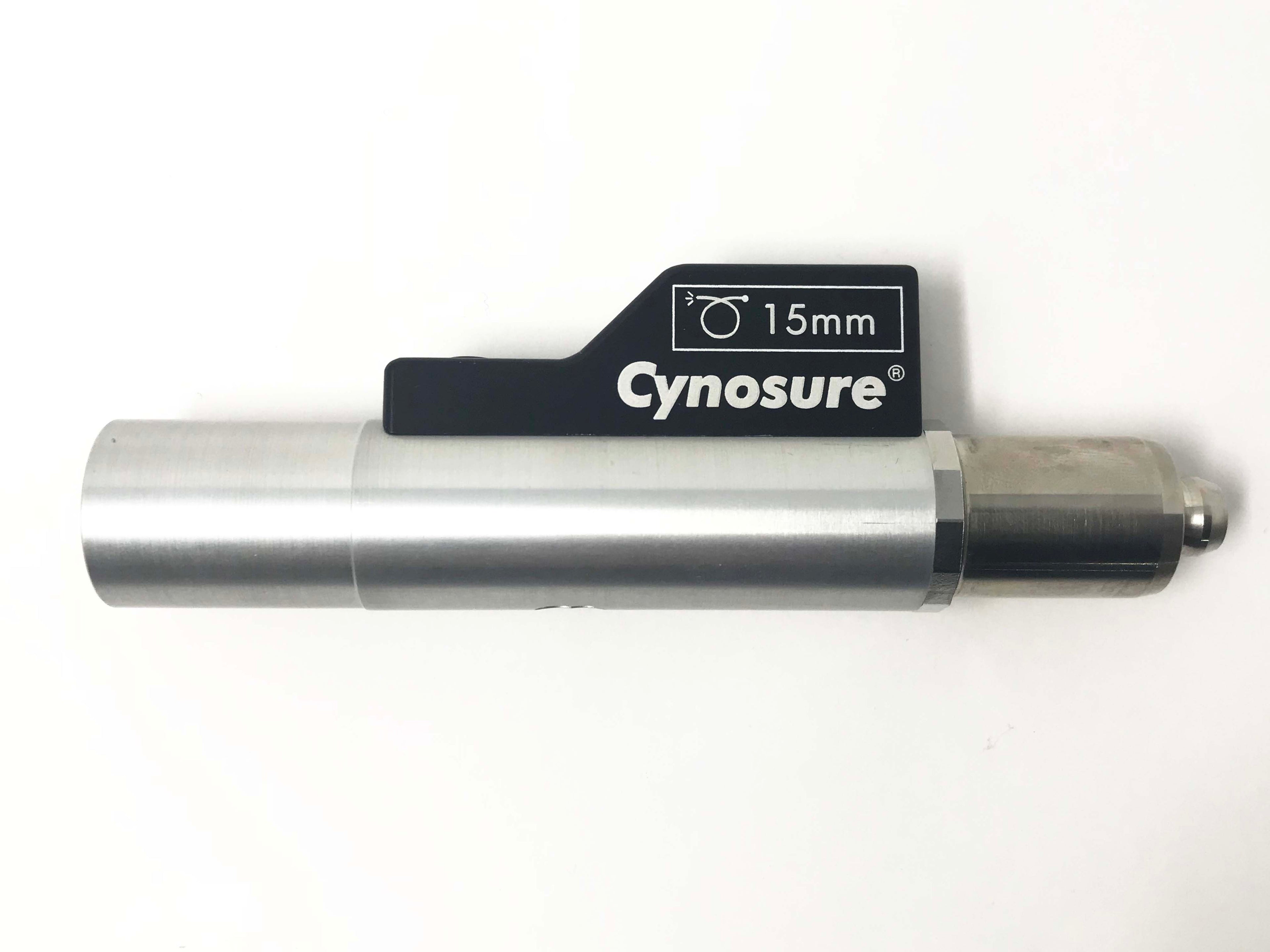 CynoSure Elite MPX Multiplex 755 1064 Alex YAG Laser 15mm Lens Fiber Handpiece