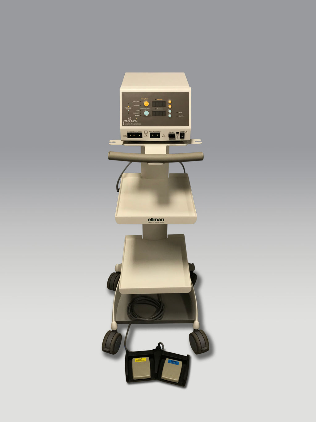 CynoSure Ellman Pelleve S5 Radio Frequency RF Generator Wrinkle Reduction & Cart