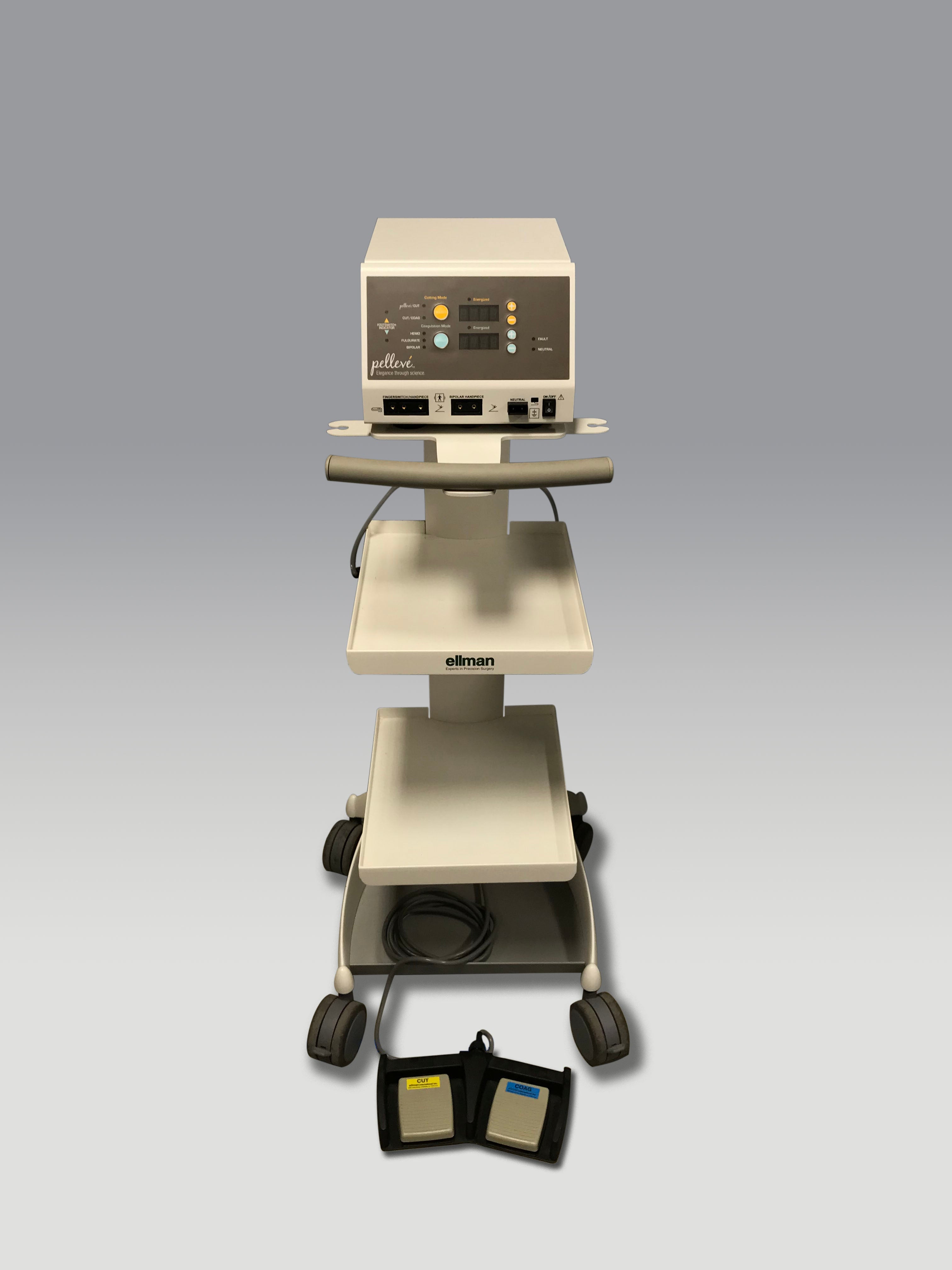 CynoSure Ellman Pelleve S5 Radio Frequency RF Generator Wrinkle Reduction & Cart