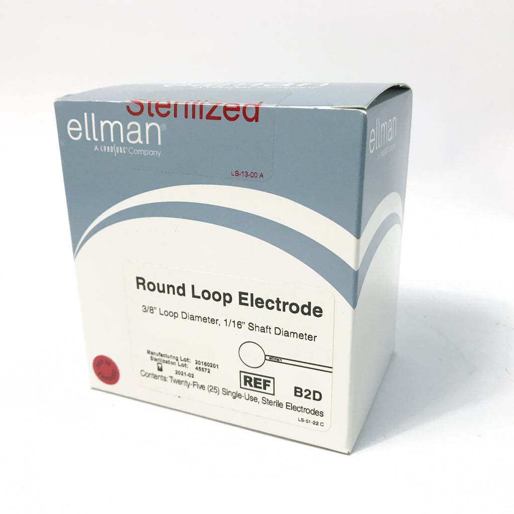 CynoSure Ellman Various Electrode Tips LOOP B2D, B1D PIN 133D WIRE A8D BALL D8D