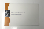 CynoSure Leg / Facial Vein Cosmetic Laser Treatment Marketing Booklet 45-Pack