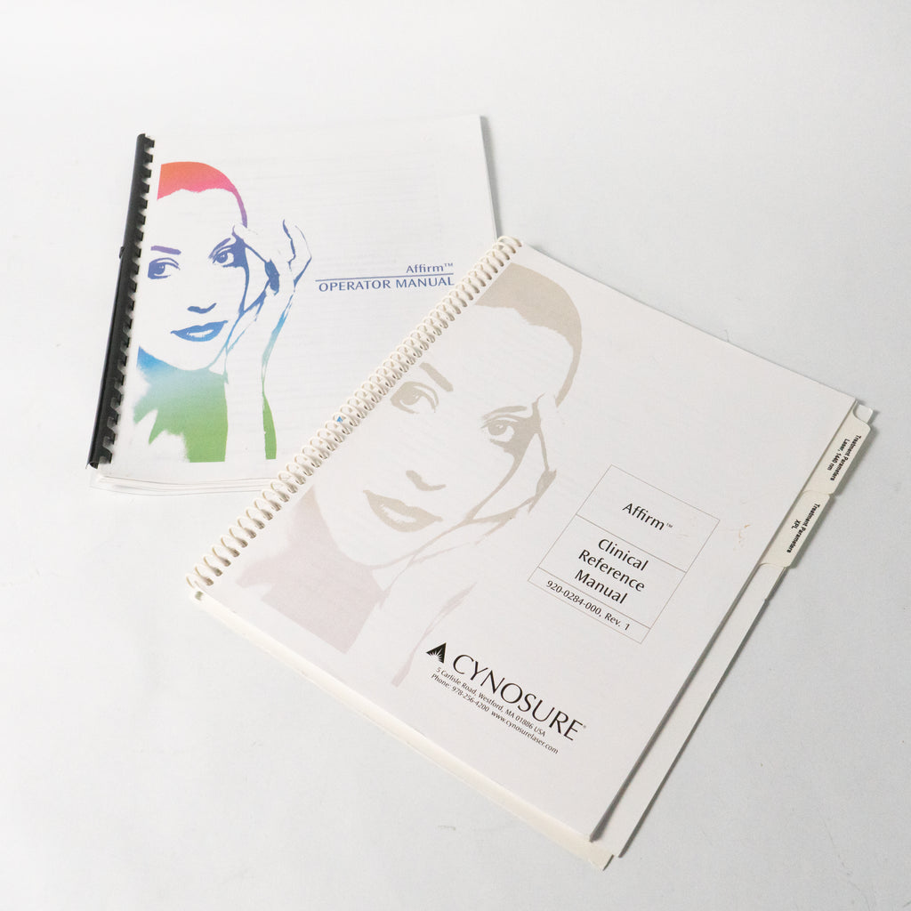 Cynosure AFFIRM Operator & Clinical Reference Manuals * 850-1072-020 920-284-000