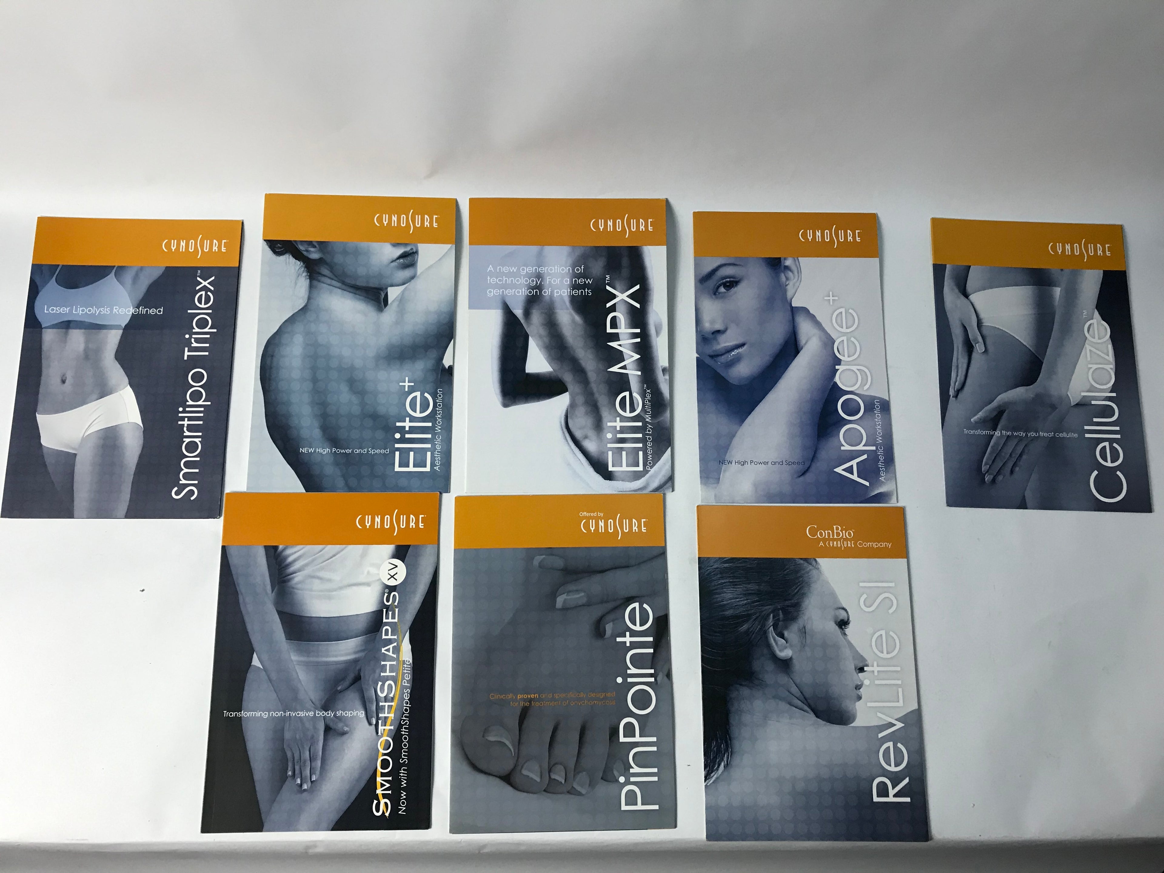 Cynosure Aesthetic Laser Platforms Line Sales Marketing Pamphlet Brochures