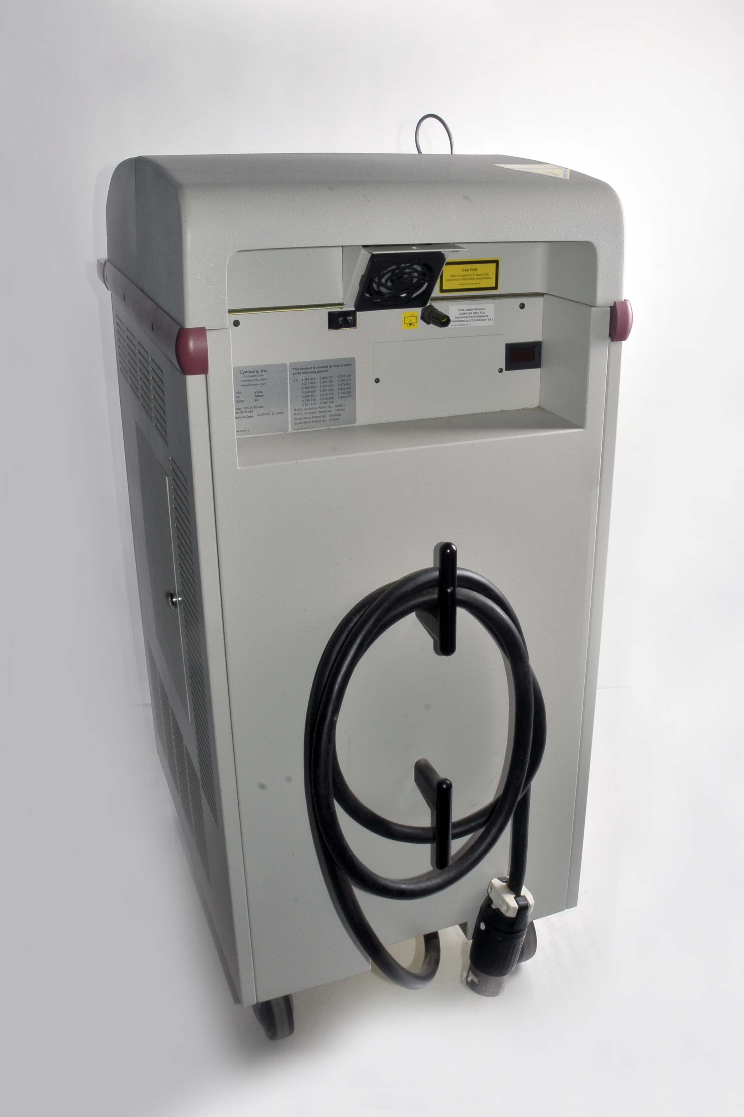Cynosure Apogee 9300 Alexandrite 755 Hair Removal Laser w/ 5 Fiber Tips 3-12.5mm