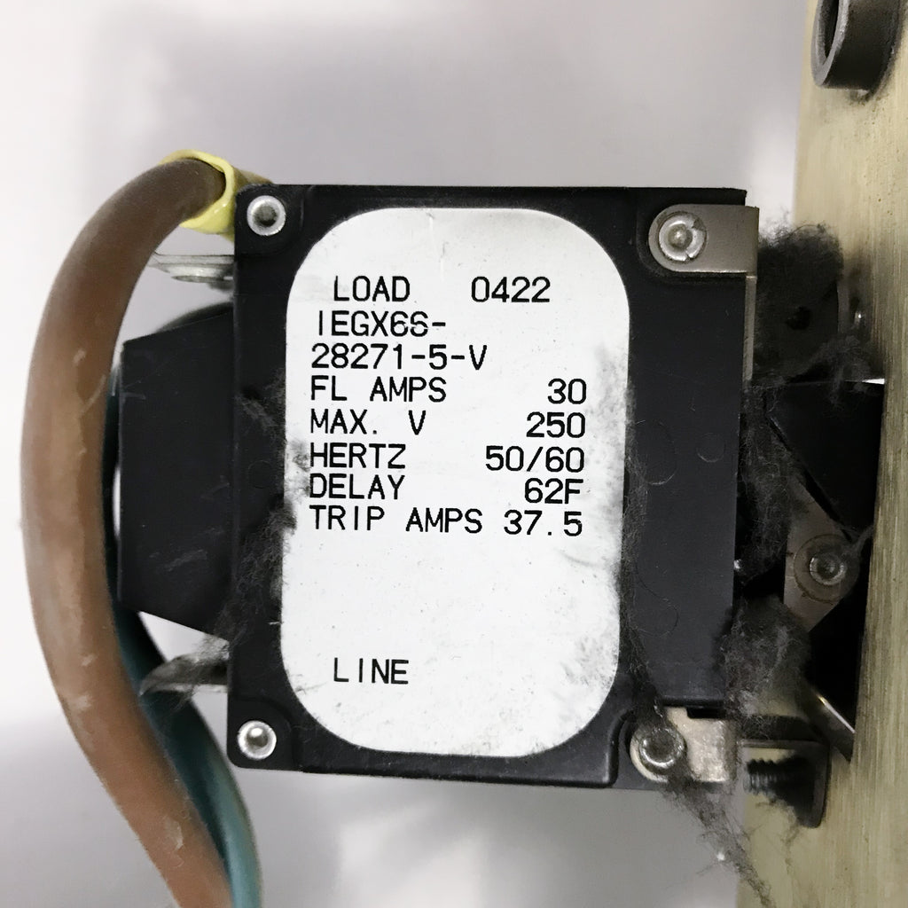 Cynosure Apogee Elite ELNL Laser POWER CORD A/C INLET ASSEMBLY * Parts AS-IS Cable
