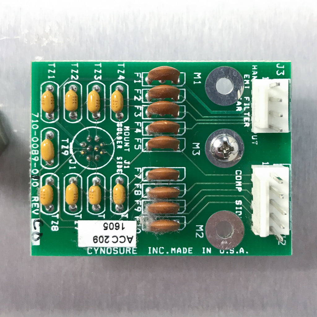 Cynosure Apogee Elite ELNL Laser REAR PANEL CONTROL MODULE * PARTS AS-IS W/ KEY