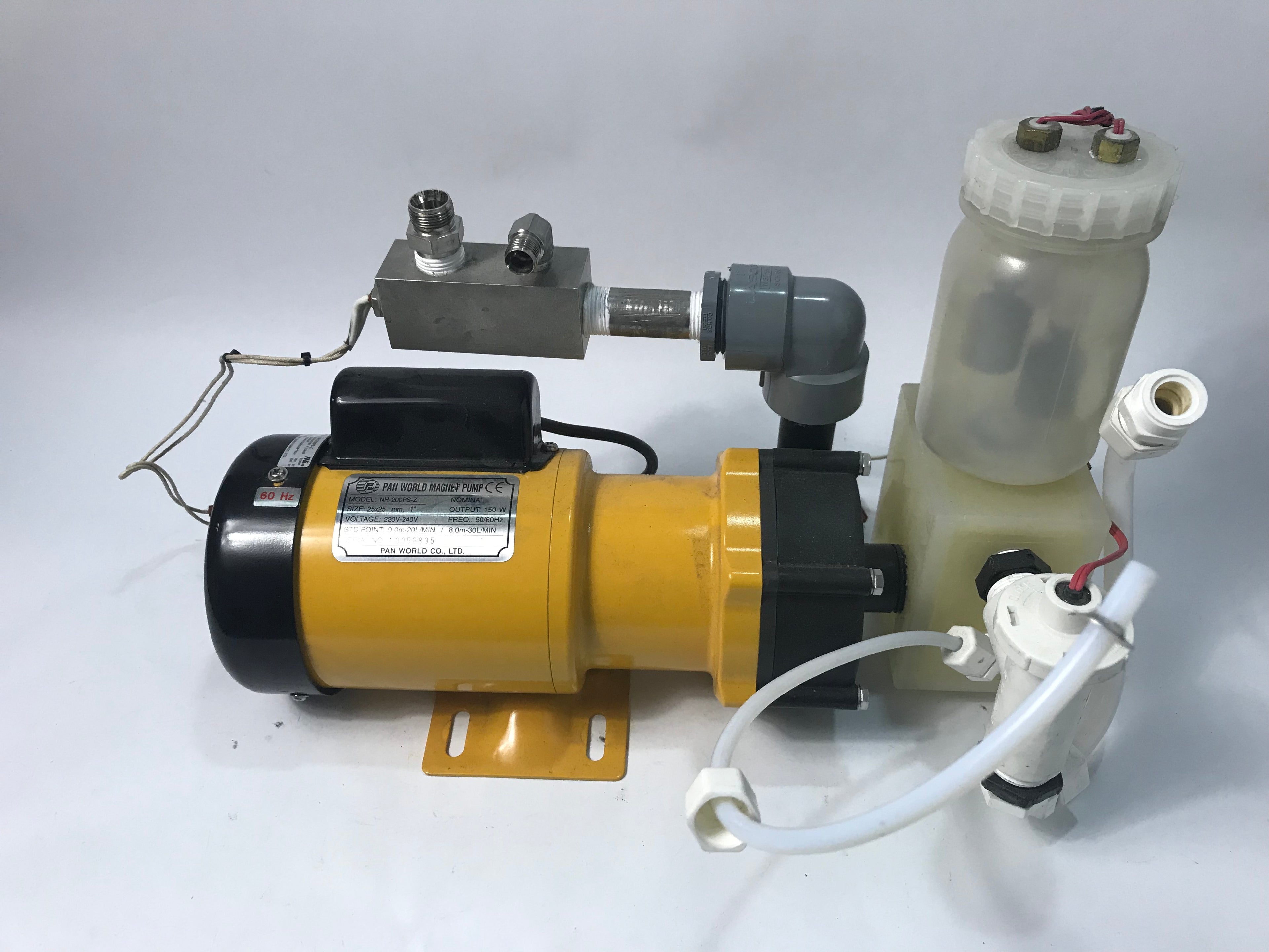 Cynosure Apogee Elite ELNL Laser Water Reservoir Coolant Pump Assembly 200PS-Z