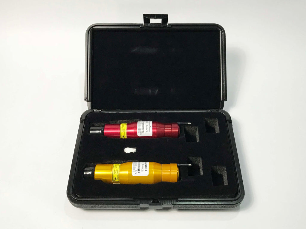 ConBio Medlite Revlite MultiLite Tattoo Removal Dye Handpieces Red/Gold 650 585