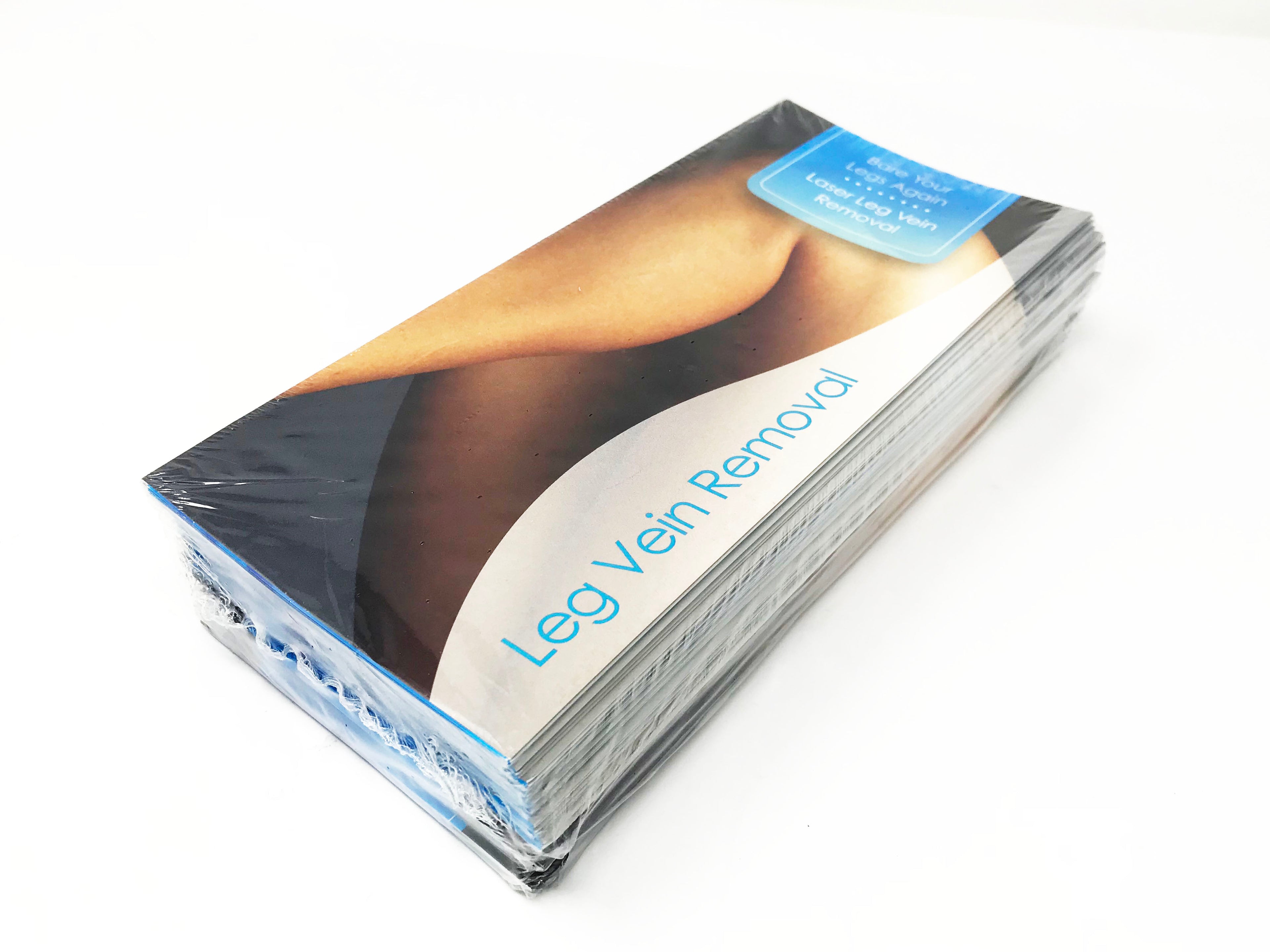 Cynosure Elite Laser Leg Vein Removal Patient Marketing Brochure Pamphlet 100pc