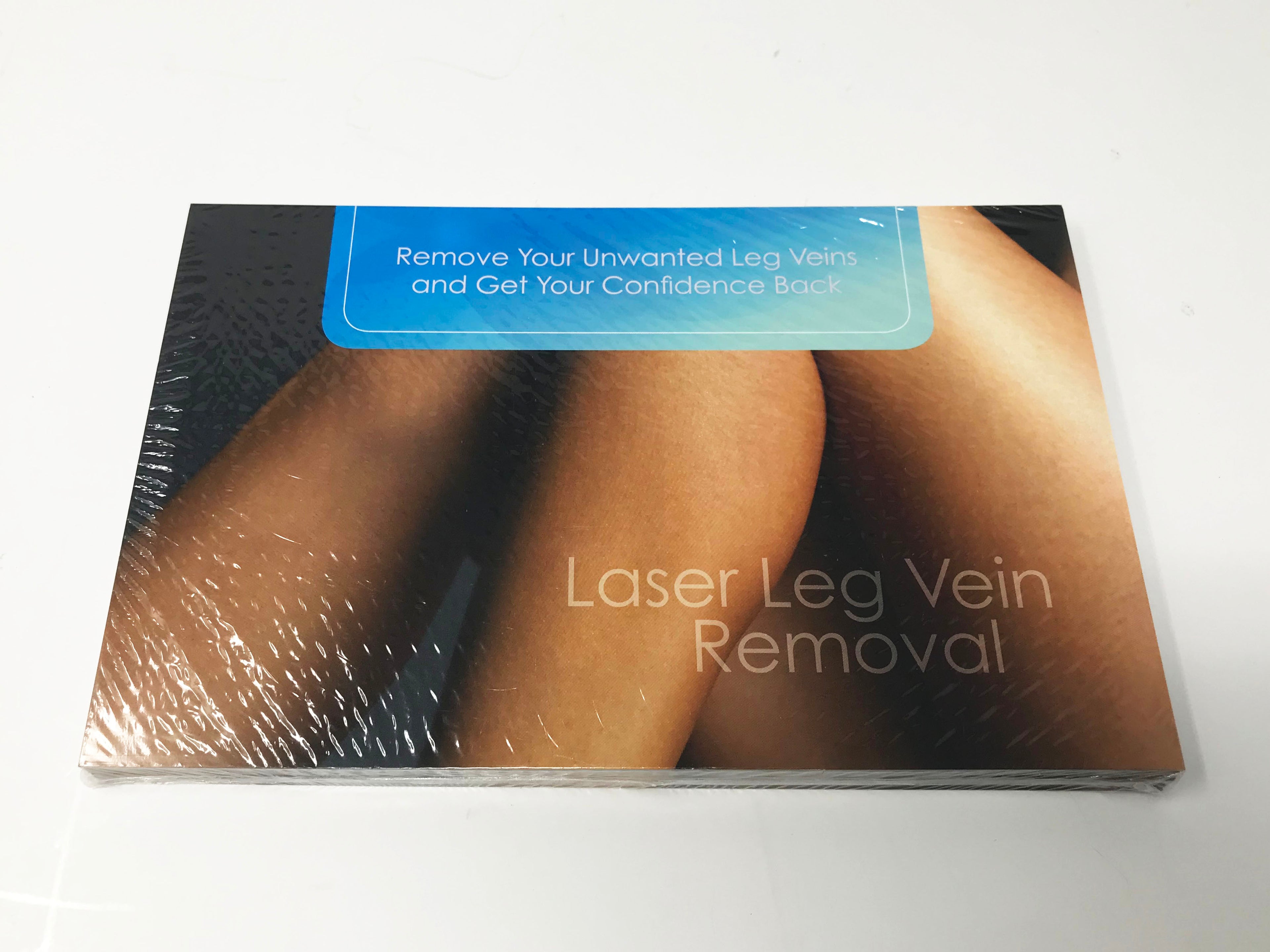 Cynosure Elite Laser Leg Vein Removal Patient Marketing Flyer Pamphlet 50 Pack