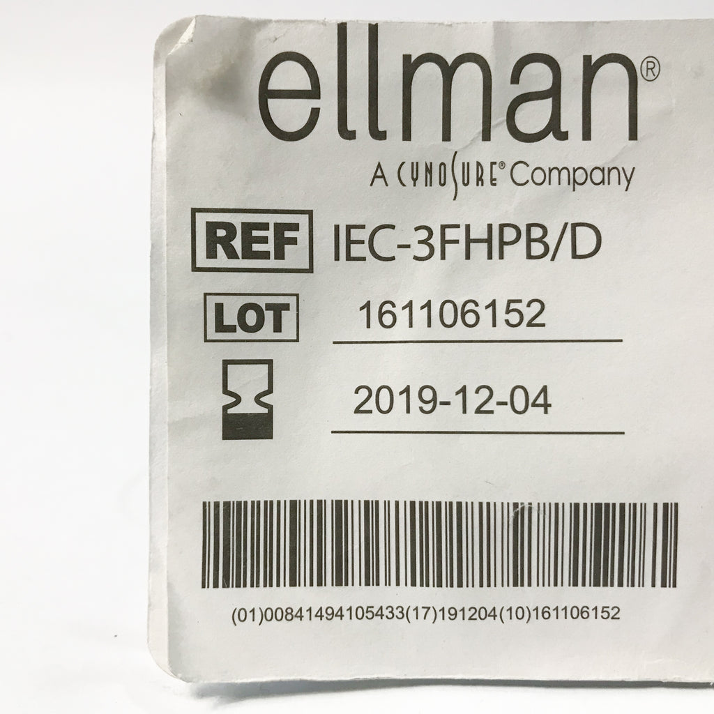 Cynosure Ellman Pelleve 3 button finger switch Handpiece - *OPEN* IEC-3FHPB/D