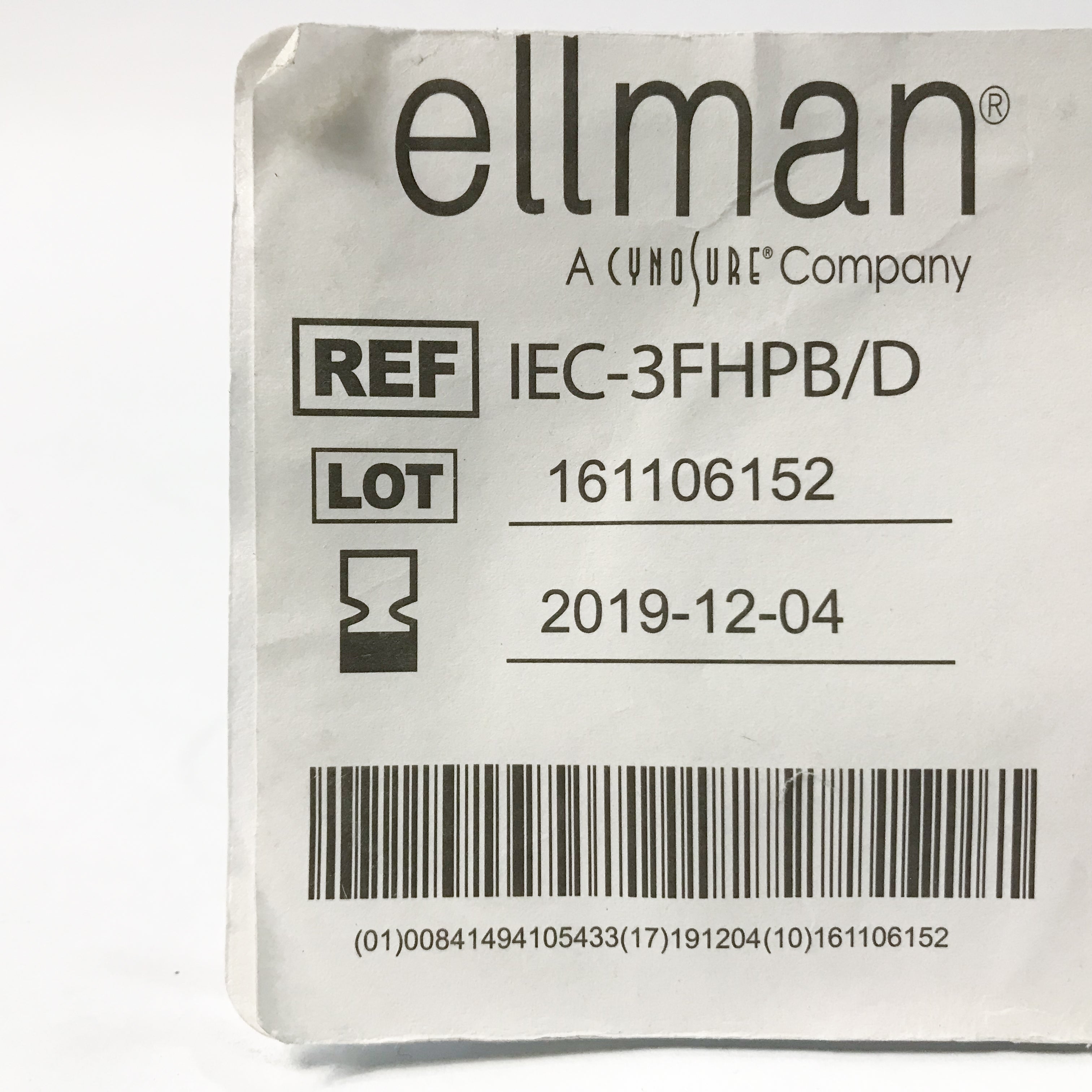 Cynosure Ellman Pelleve 3 button finger switch Handpiece - *OPEN* IEC-3FHPB/D
