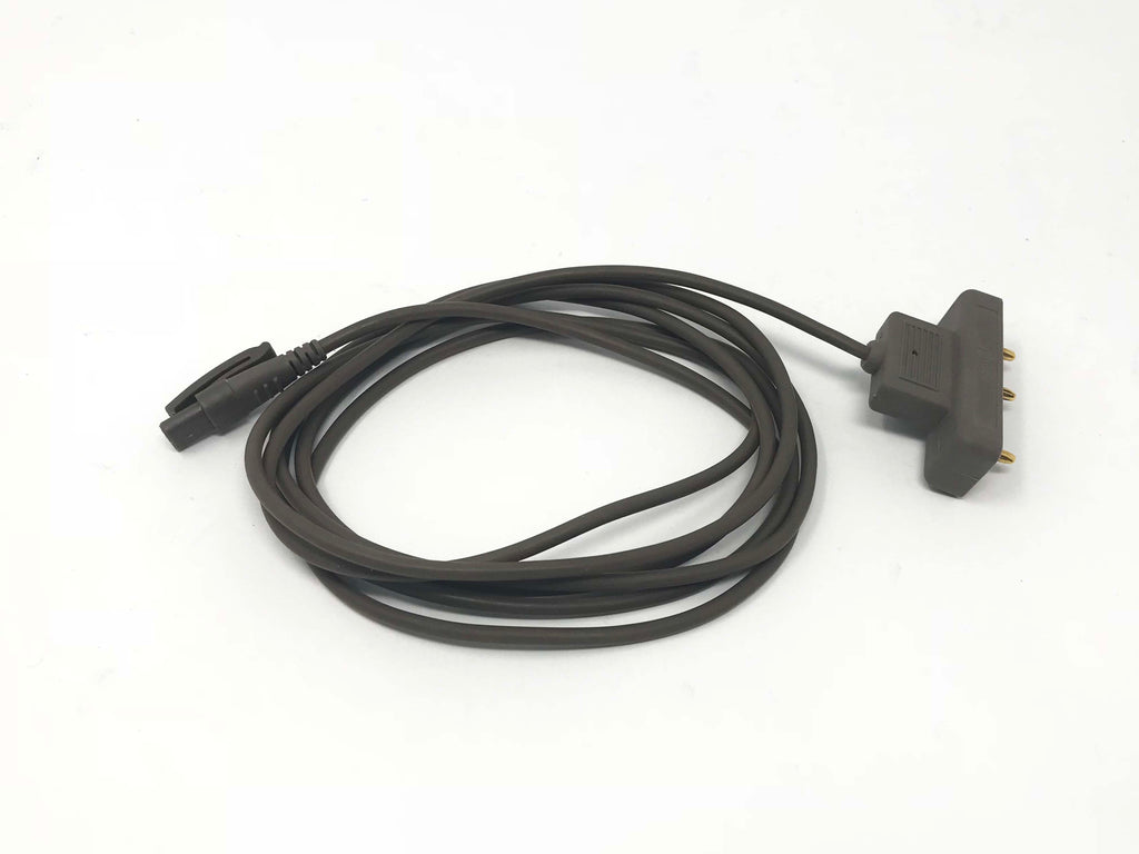 Cynosure Ellman Pelleve Quick Connect Bipolar RF Handpiece Cable 3 Prong Brown