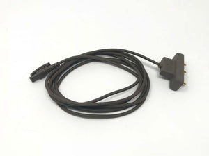 Cynosure Ellman Pelleve Quick Connect Bipolar RF Handpiece Cable 3 Prong Brown