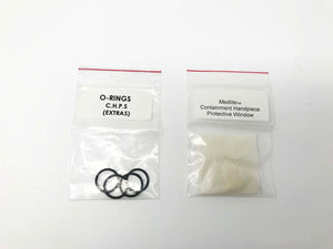 Cynosure Hoya Conbio Medlite Handpiece Protective Laser Windows and O-rings 3pc
