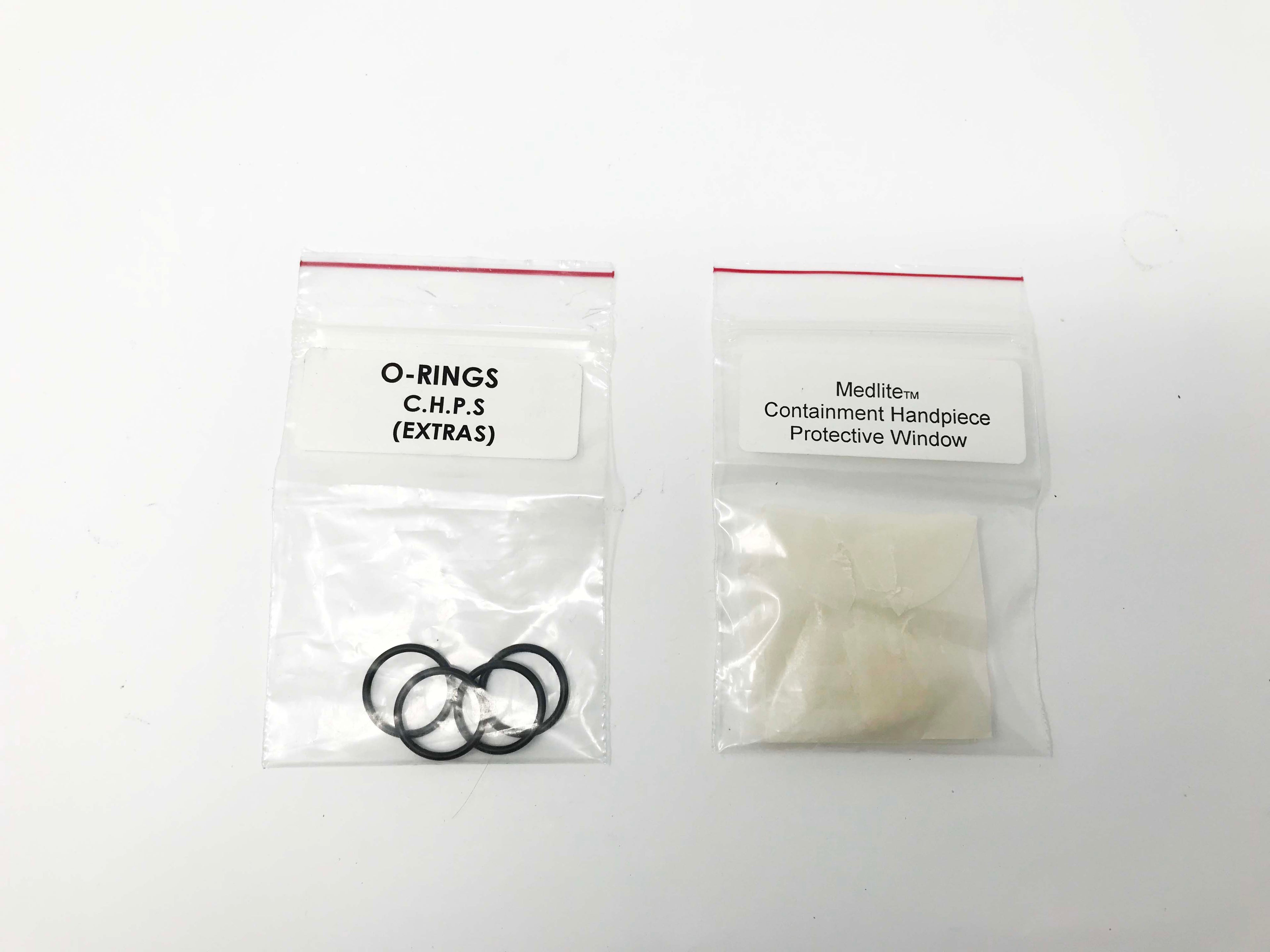 Cynosure Hoya Conbio Medlite Handpiece Protective Laser Windows and O-rings 3pc