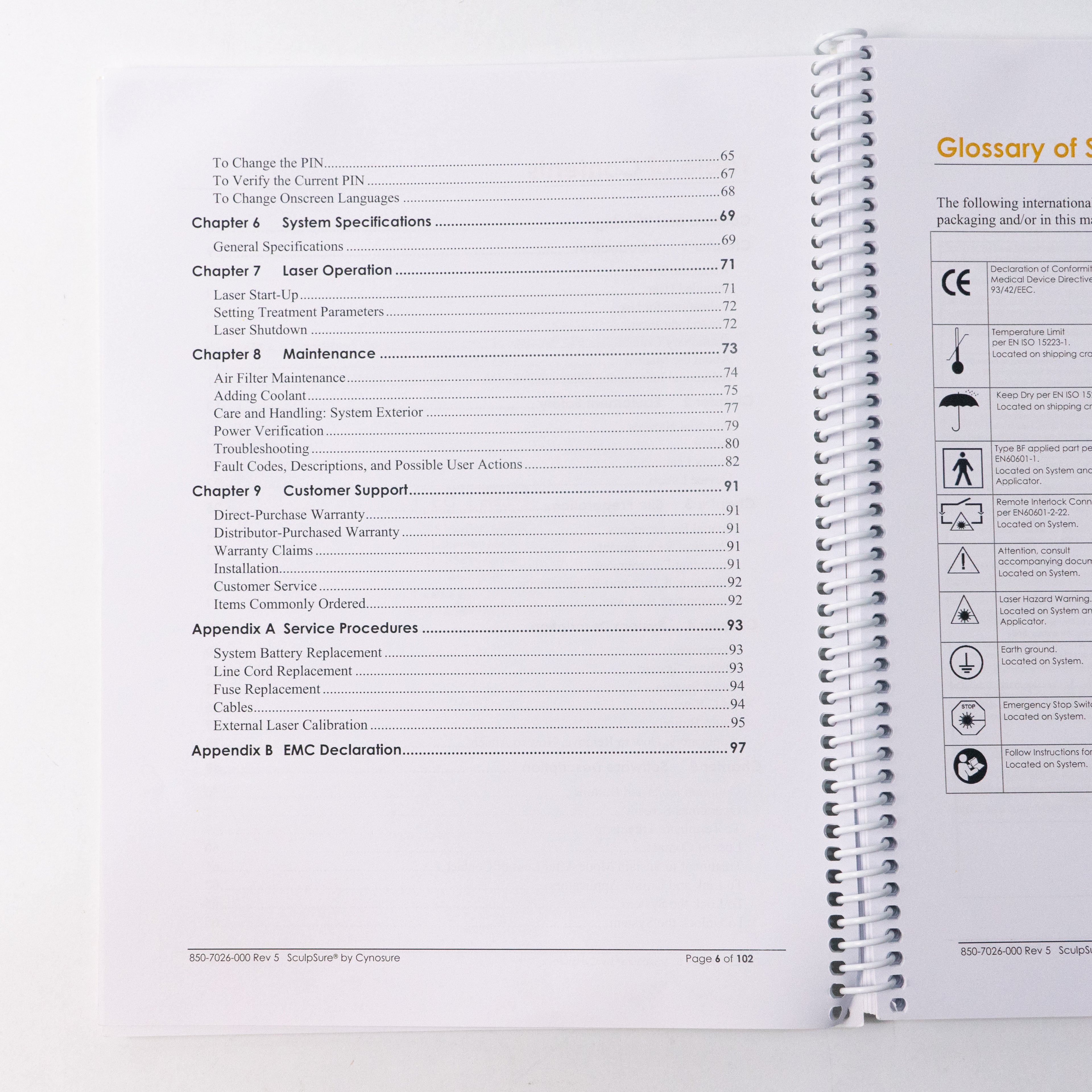 Cynosure SculpSure Submental Laser Lipolysis Body Sculpting 2016 Operator Manual