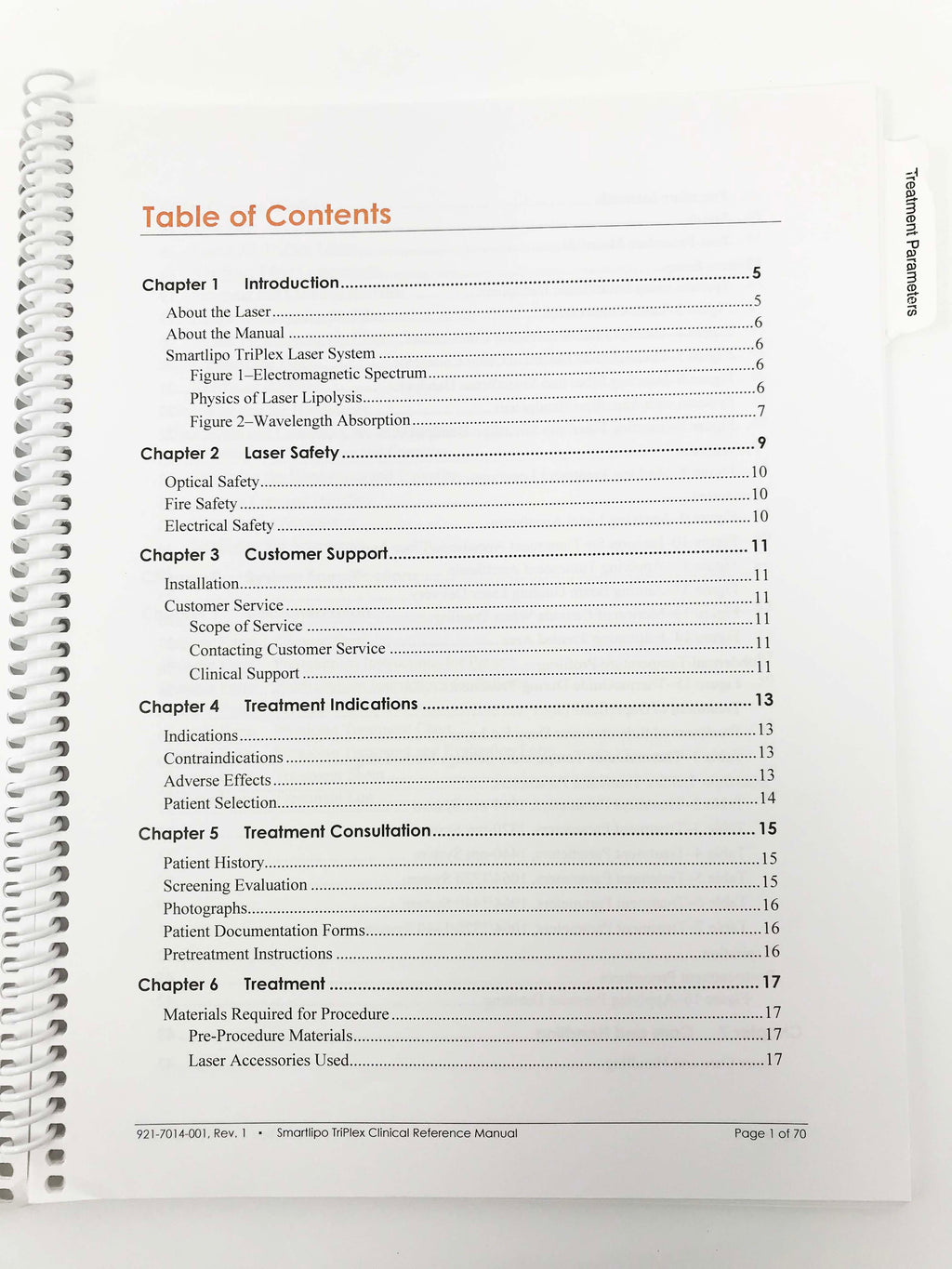 Cynosure SmartLipo Triplex Laser Body Sculpting Clinical Reference Manual