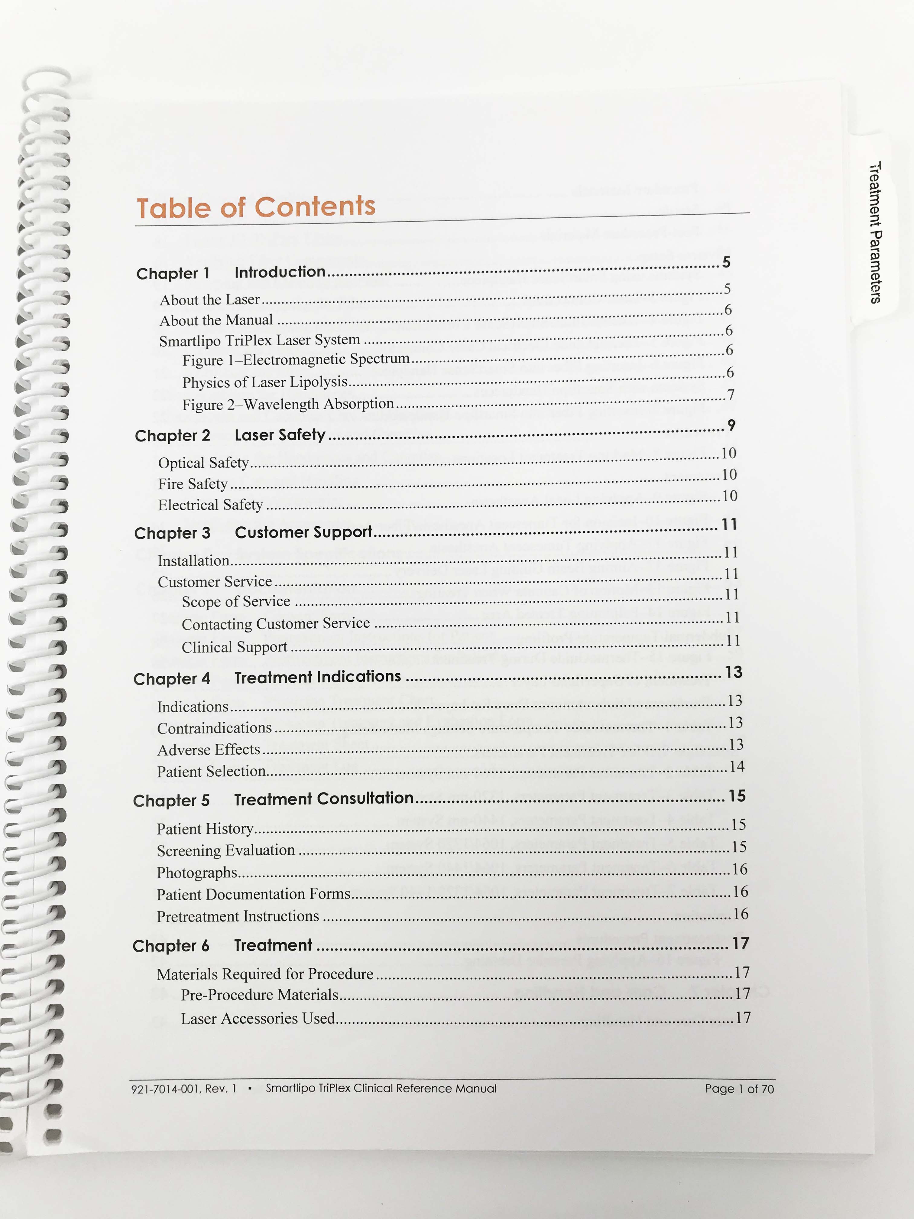 Cynosure SmartLipo Triplex Laser Body Sculpting Clinical Reference Manual