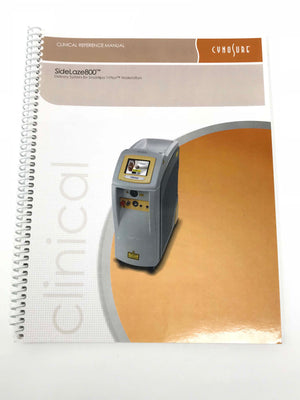 Cynosure SmartLipo Triplex SideLaze800 Laser Lipolysis Clinical Reference Manual