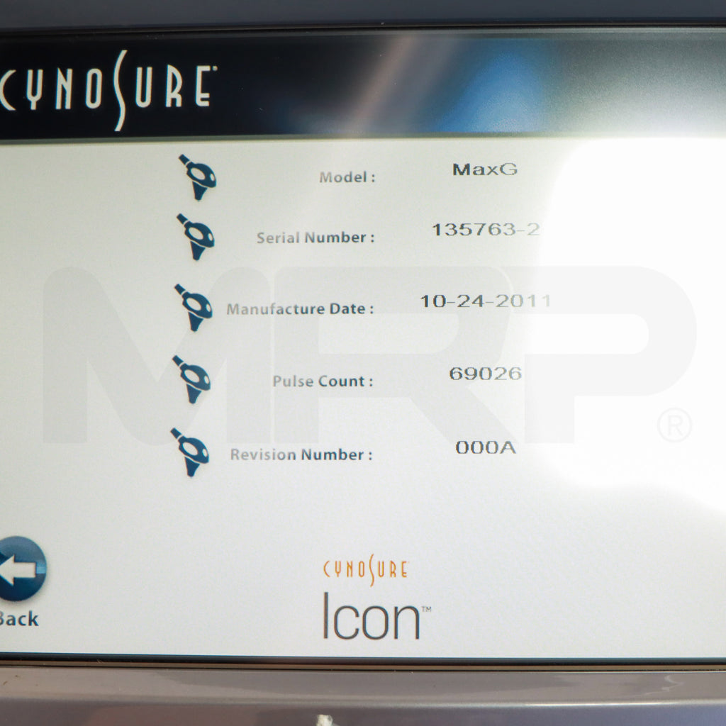 2018 Cynosure Palomar Icon IPL Laser Hair Removal Fractional System 2520-0003