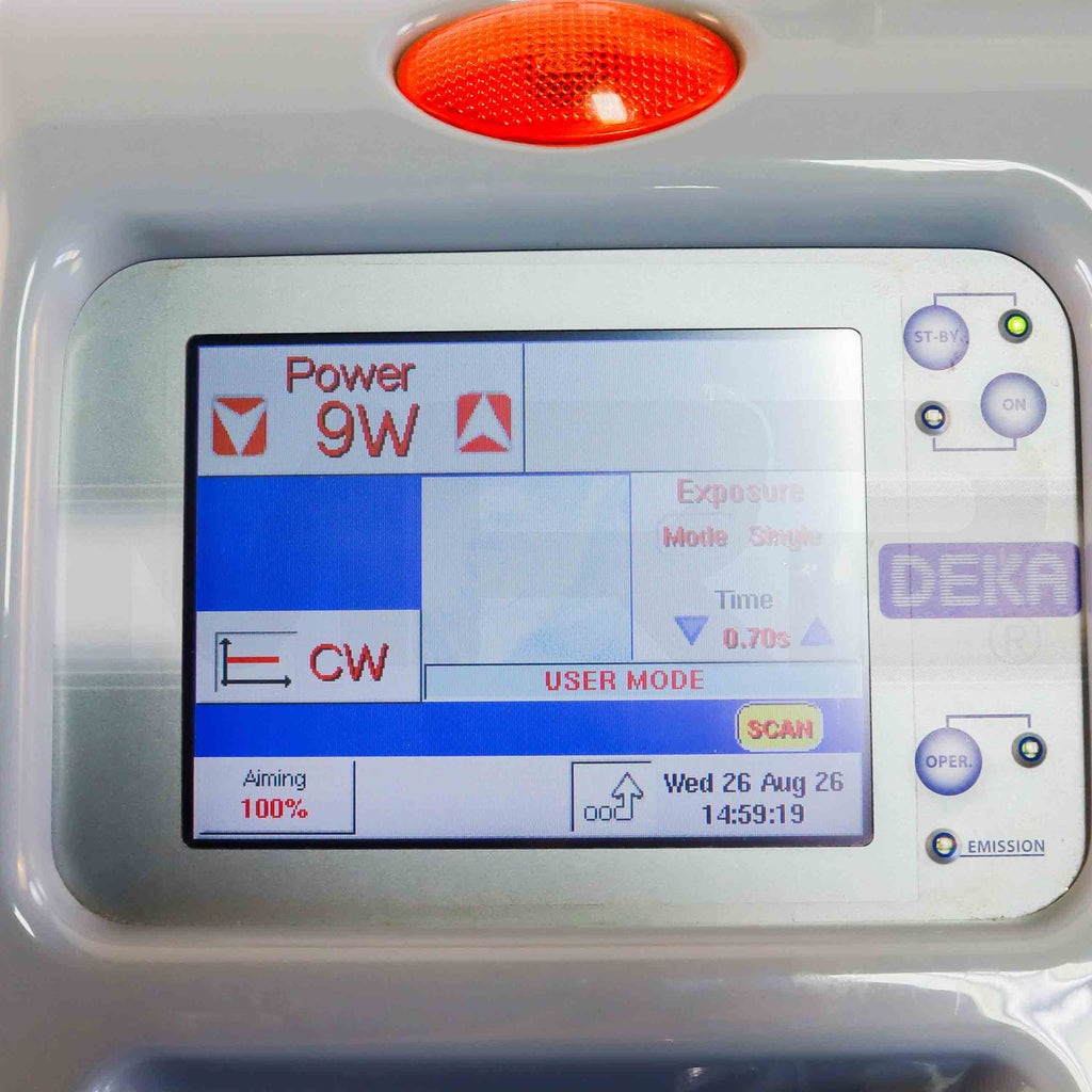 2012 DEKA SmartXide 50 DOT System User Mode Screen
