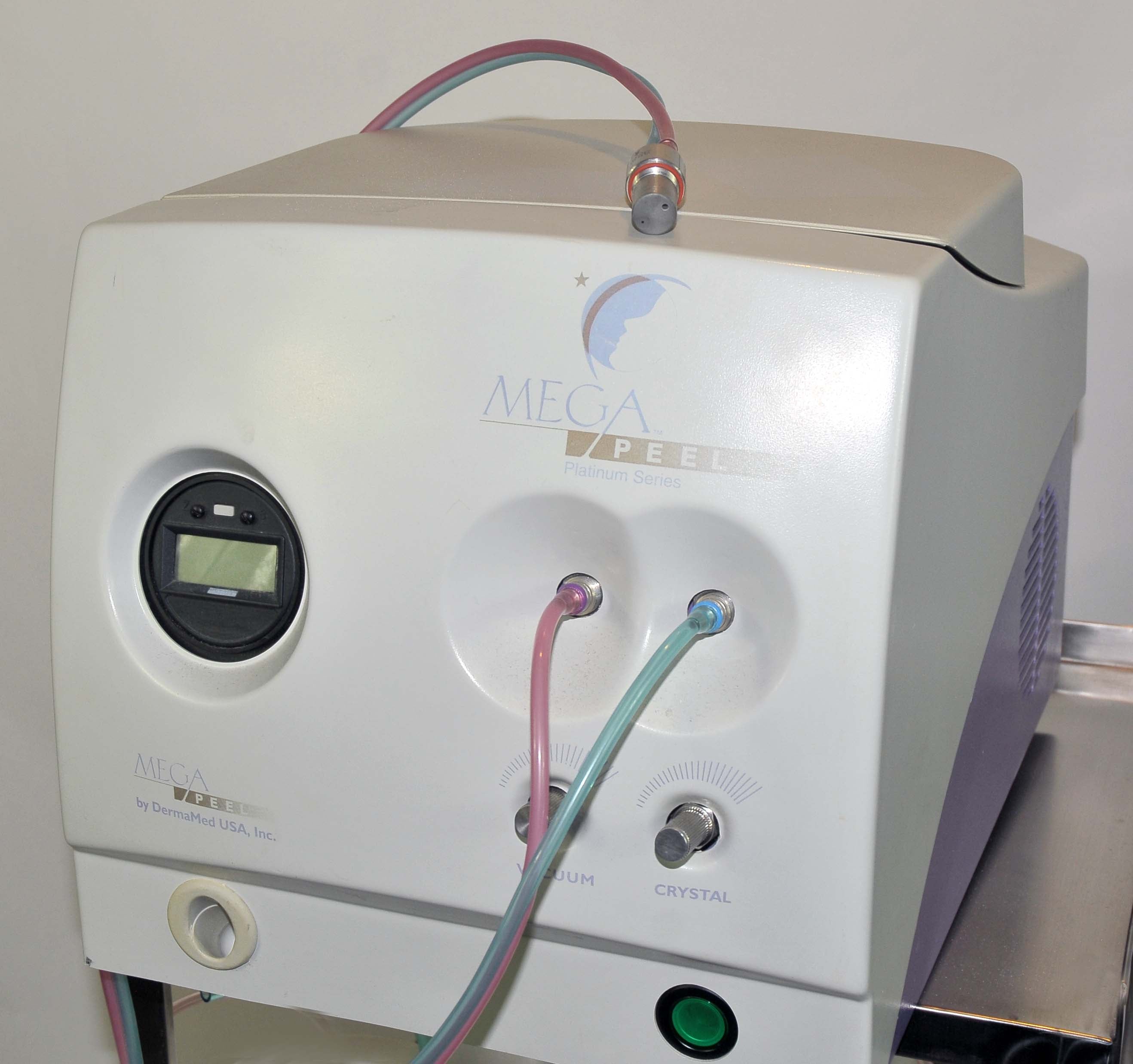 DermaMed MegaPeel Crystal Microdermabrasion Mega Peel Platinum Series