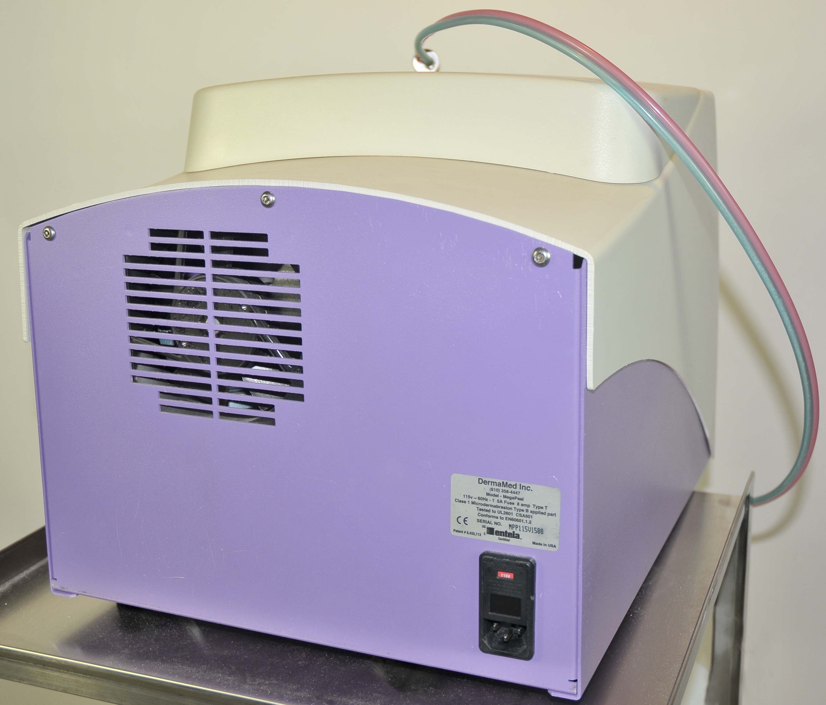 DermaMed MegaPeel Crystal Microdermabrasion Mega Peel Platinum Series