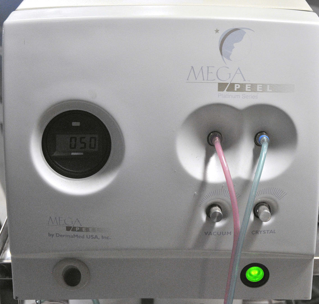 DermaMed MegaPeel Crystal Microdermabrasion Mega Peel Platinum Series