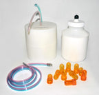 DermaMed MegaPeel Crystal Water Filter Tip Tubing Clear Tube Kit Set