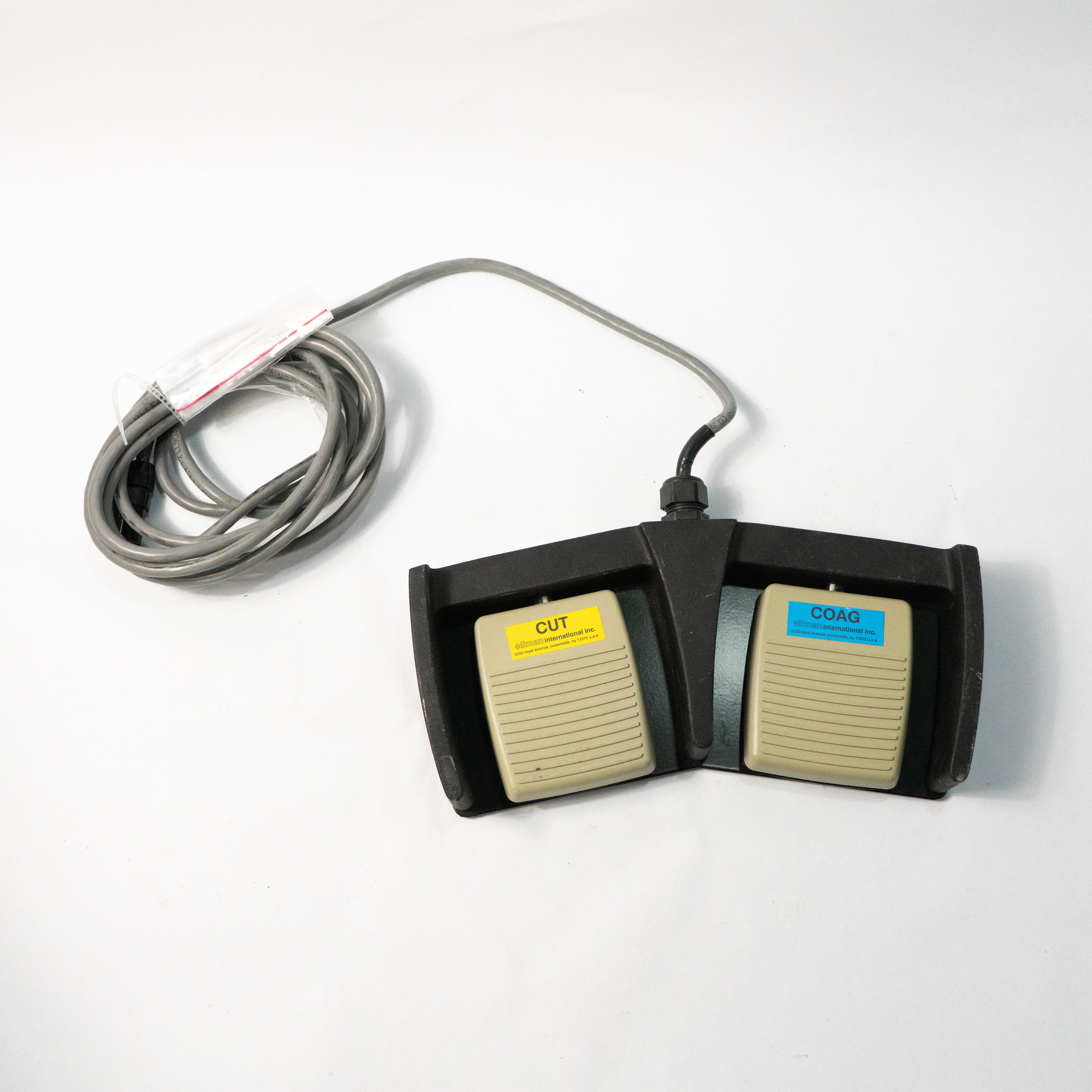 ELLMAN COAG / CUT Dual Foot Switch Pedal DF-FSC * SN: 8931-0614