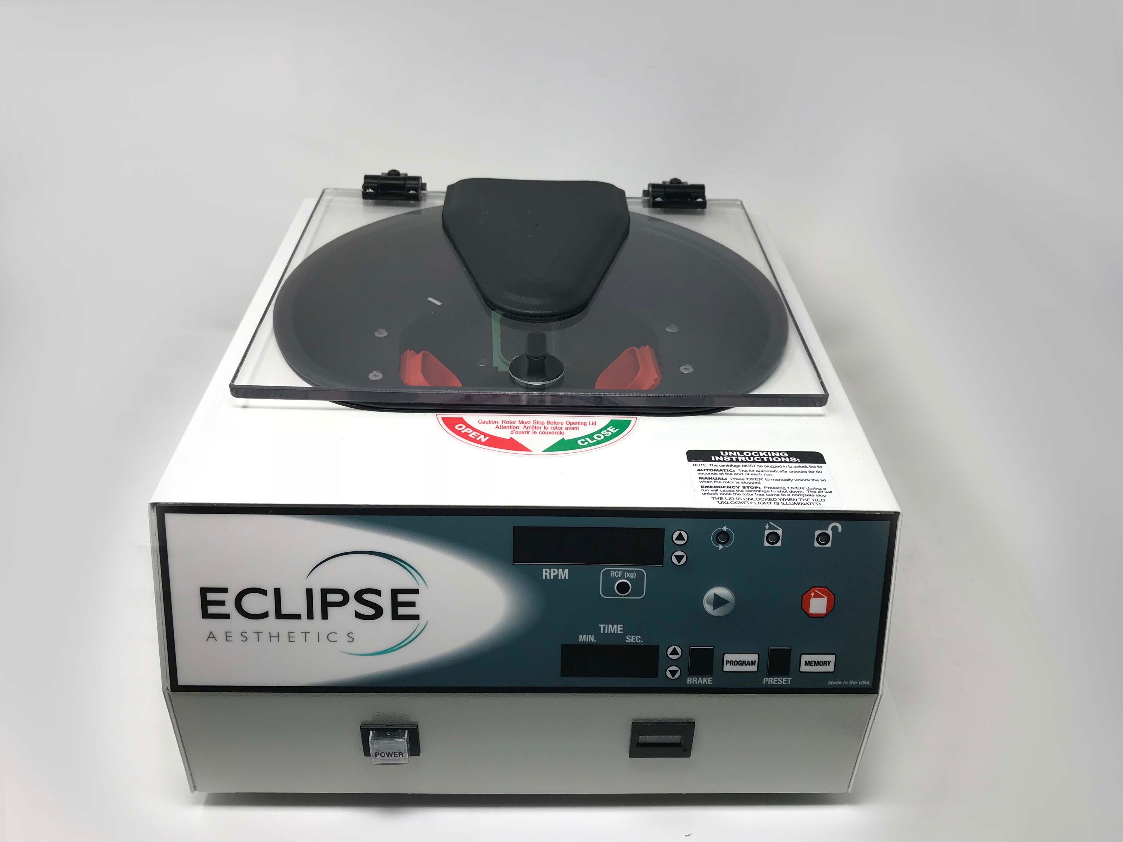 Eclipse Aesthetics Drucker Diagnostic PRP Platelet Rich Plasma Centrifuge 755VES