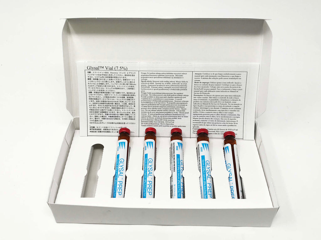 Edge Systems Glysal Prep Hydrafacial Glycolic & Salicylic Acid Serum (5 Vials)