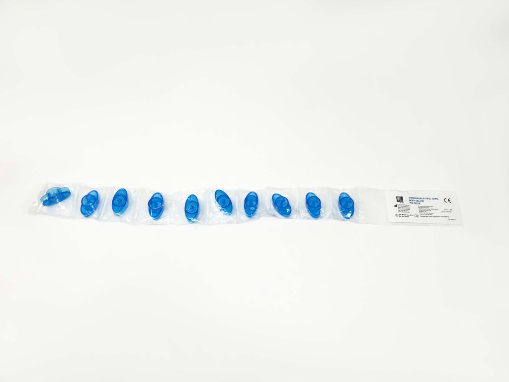 Edge Systems Hydropeel Blue Body Tips PN: 70218 - 10 Pack