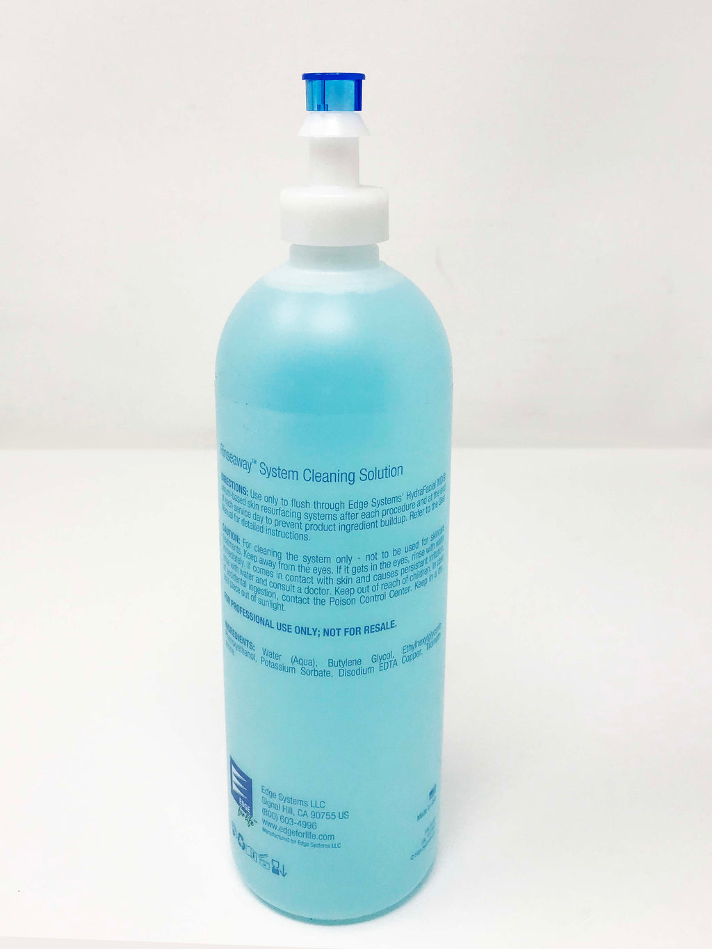 Edge Systems Hydrafacial MD Rinseaway System Flushing Cleaning Solution 16oz