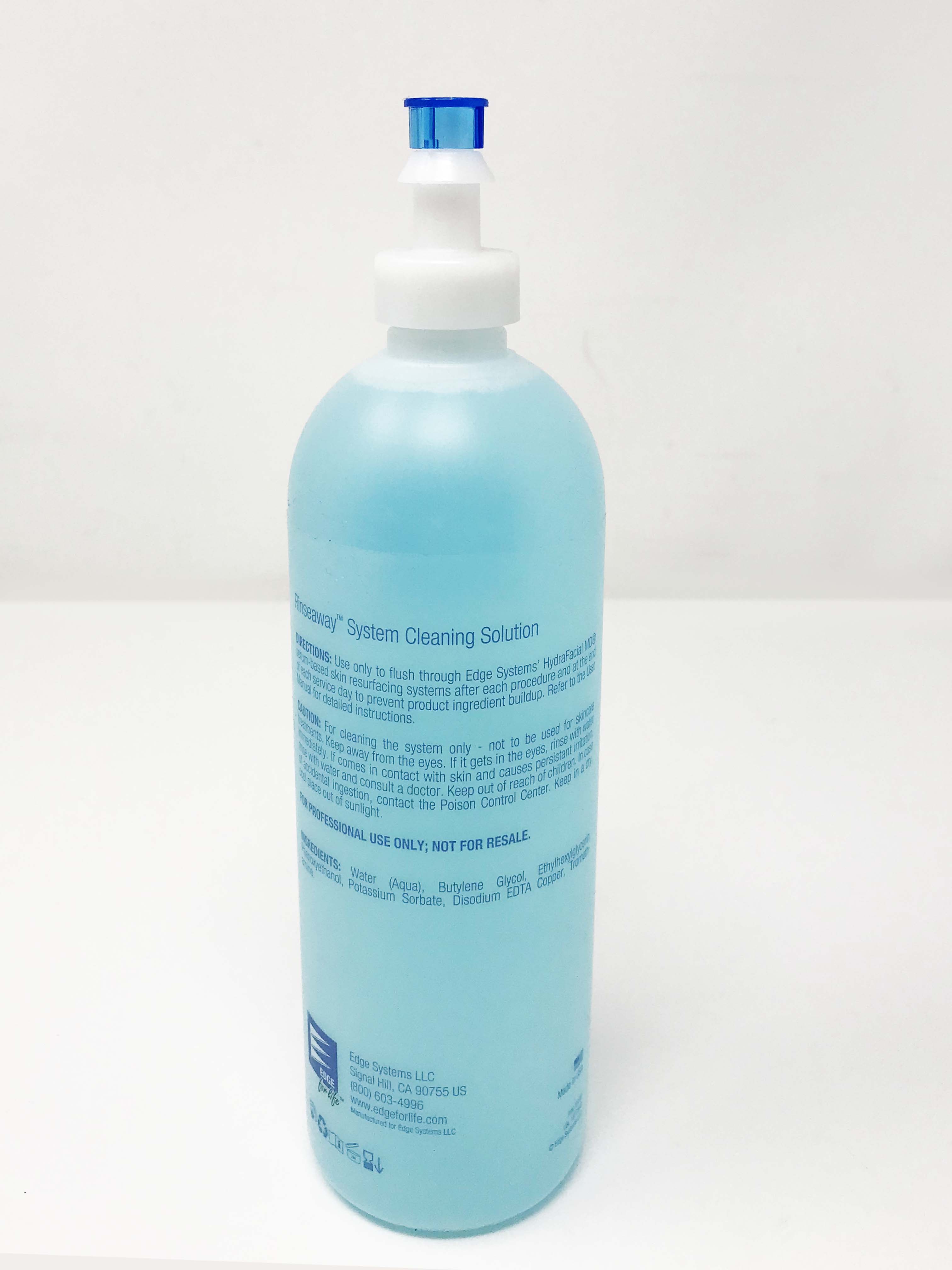 Edge Systems Hydrafacial MD Rinseaway System Flushing Cleaning Solution 16oz