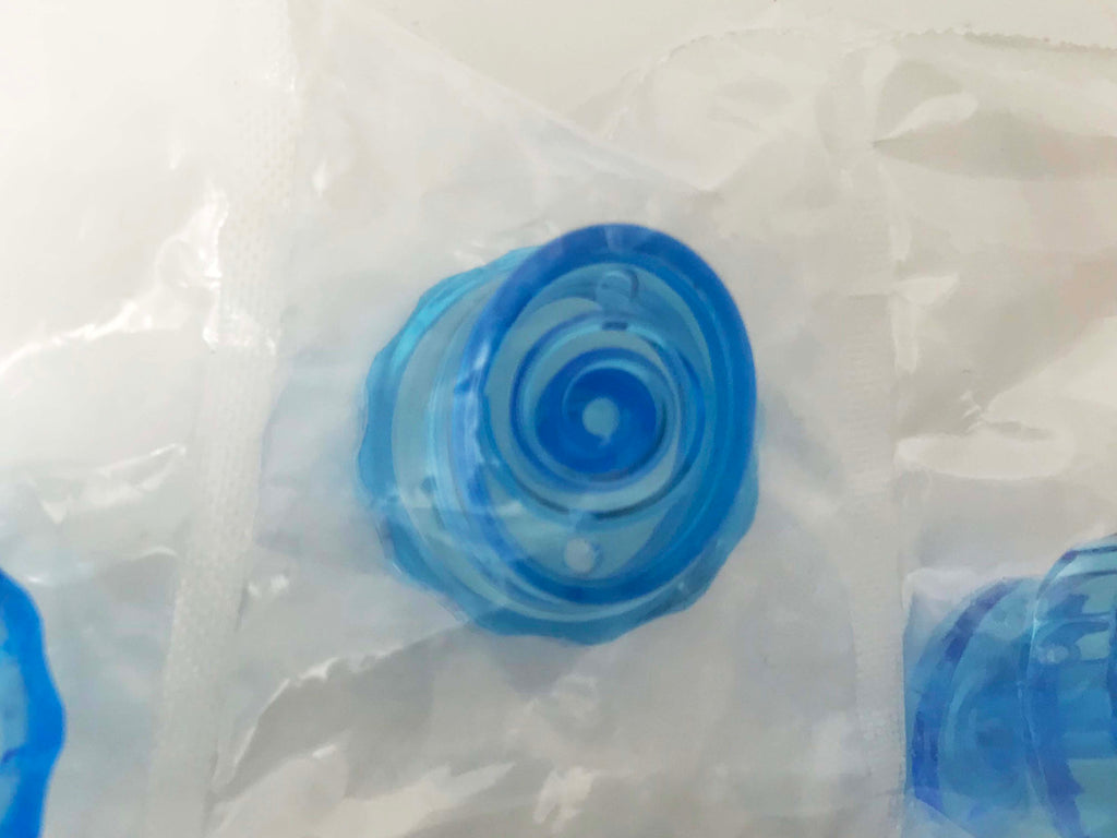 Edge Systems Large Blue Hydrafacial HydroPeel Tips 74112-15 Hydro Peel 6 pack