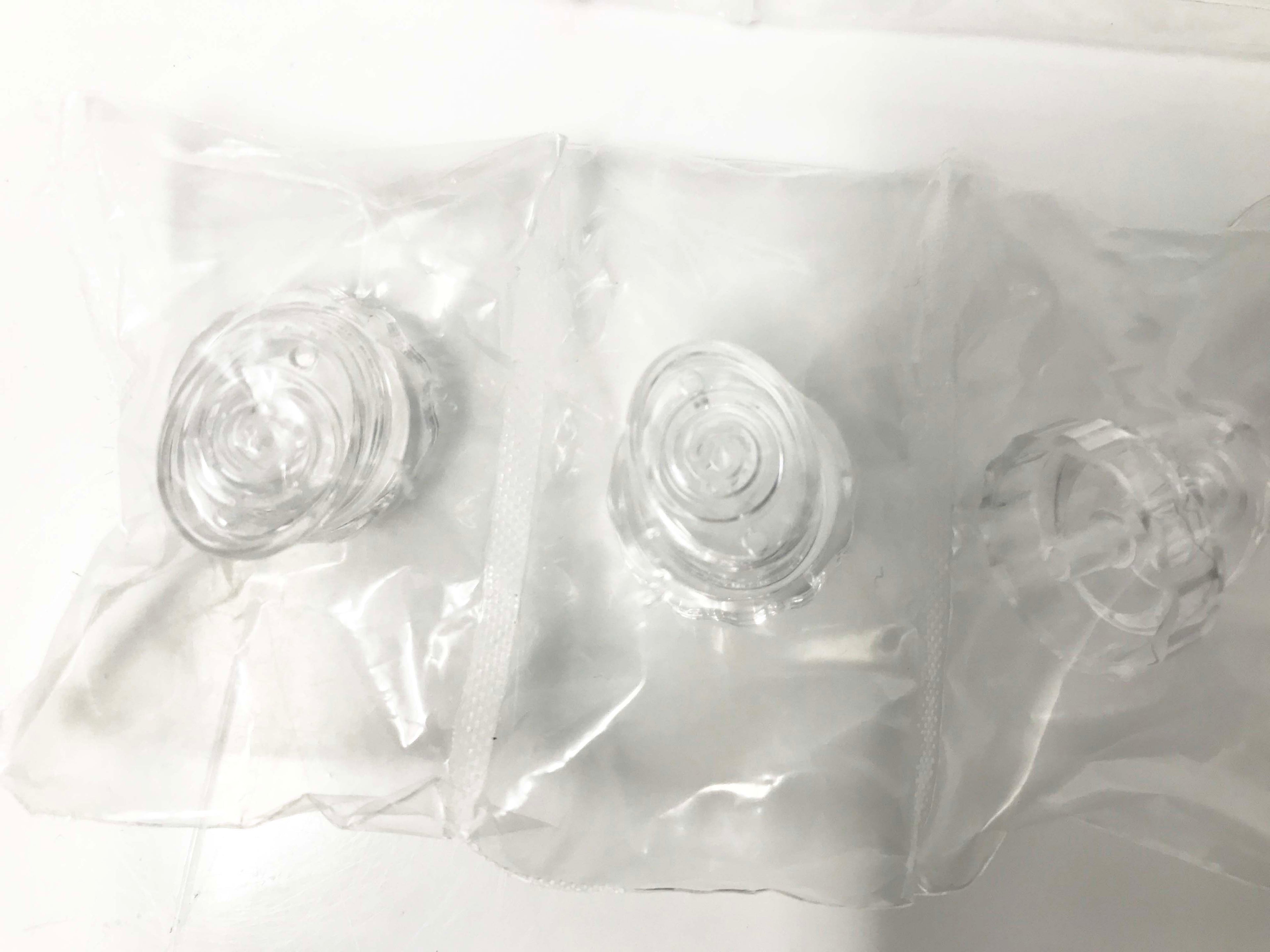 Edge Systems Large Clear Hydrafacial Hydropeel 74111-15 Hydro Peel Tips 12 Pack