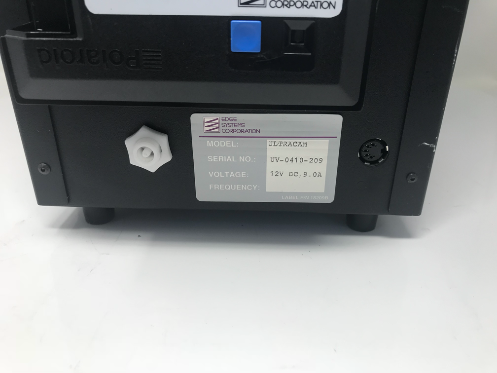 Edge Systems UltraCam Ultra Violet Analysis UV Camera Booth As-Is For Parts
