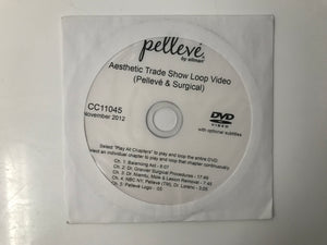 Ellman Electrosurgical Pelleve Aesthetic Trade Show Video Loop DVD CC11045