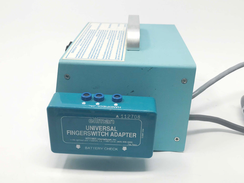 Ellman Surgitron FFPF RF Electrosurgical Generator ESU w/ Fingerswitch Adapter
