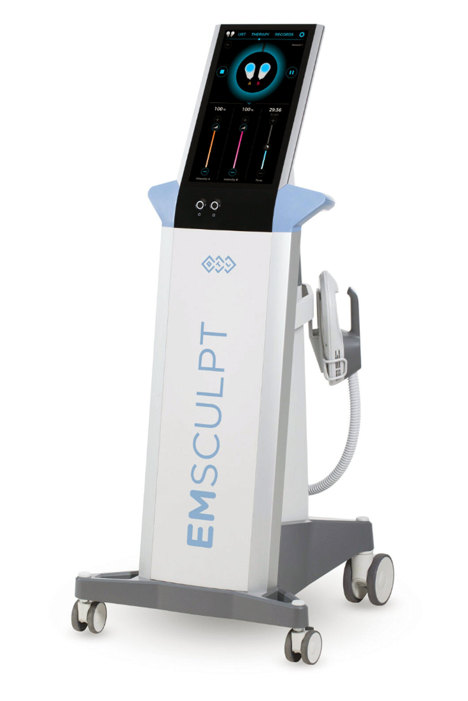 BTL Emsculpt HIFEM Non Invasive Body Sculpting Focused Electromagnetic Contour