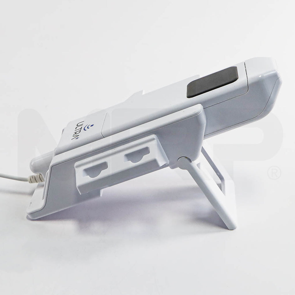 AMP ULTRA+ device opposite side view in charging dock