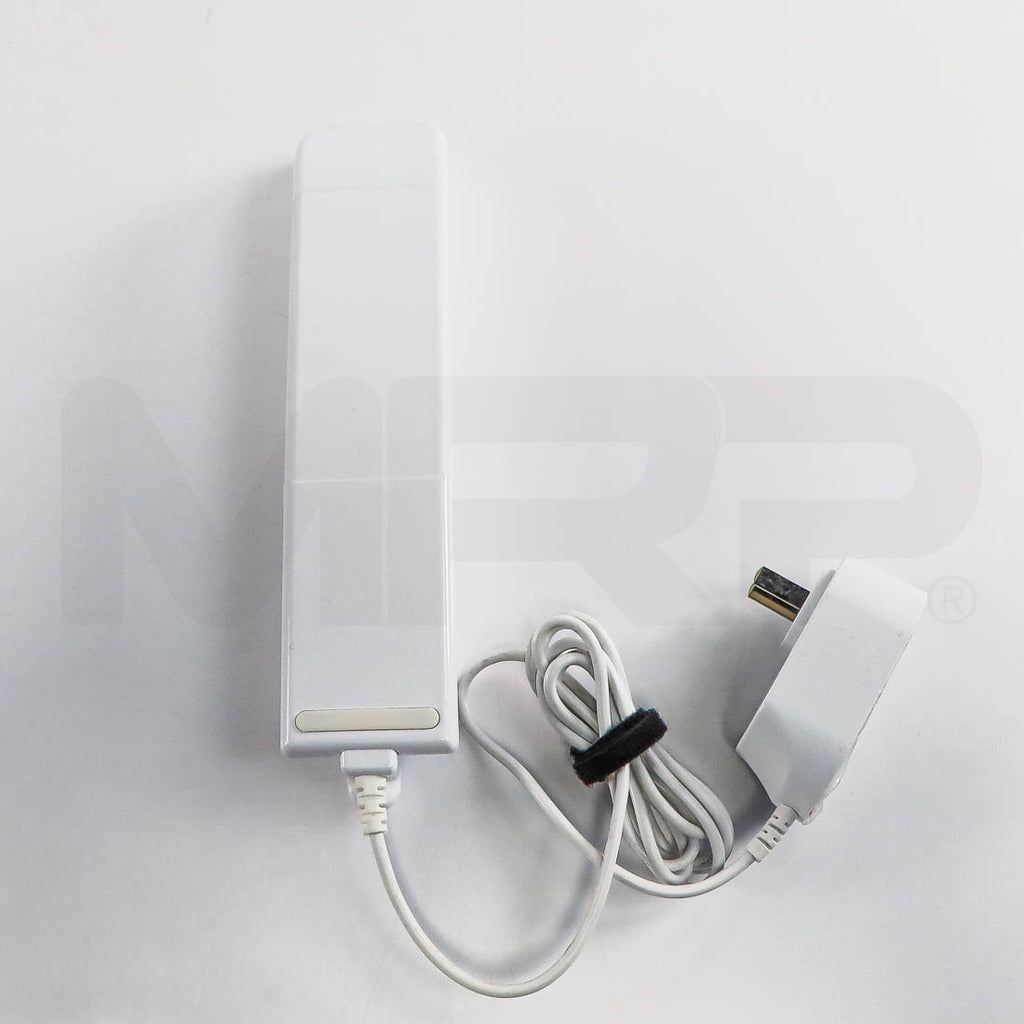 AMP ULTRA+ handheld device back with power adapter