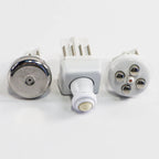AMP ULTRA+ three interchangeable treatment tips including ultrasound and quadrupolar RF and EMS tips