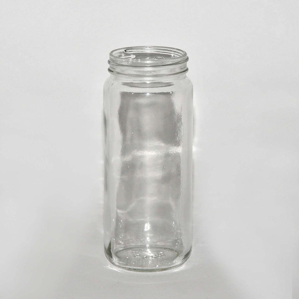 Envy Medical SILKPEEL Clear Glass Waste 400 ml Jar Dermalinfusion Silk Peel