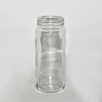 Envy Medical SILKPEEL Clear Glass Waste 400 ml Jar Dermalinfusion Silk Peel