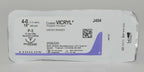 Ethicon 5-0 Coated VICRYL J494 Undyed Braided Reverse Cutting Suture x 6Pcs