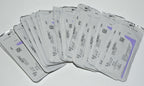 Ethicon 5-0 J844 Coated VICRYL Undyed Braided Conventional Cutting Suture (x18)