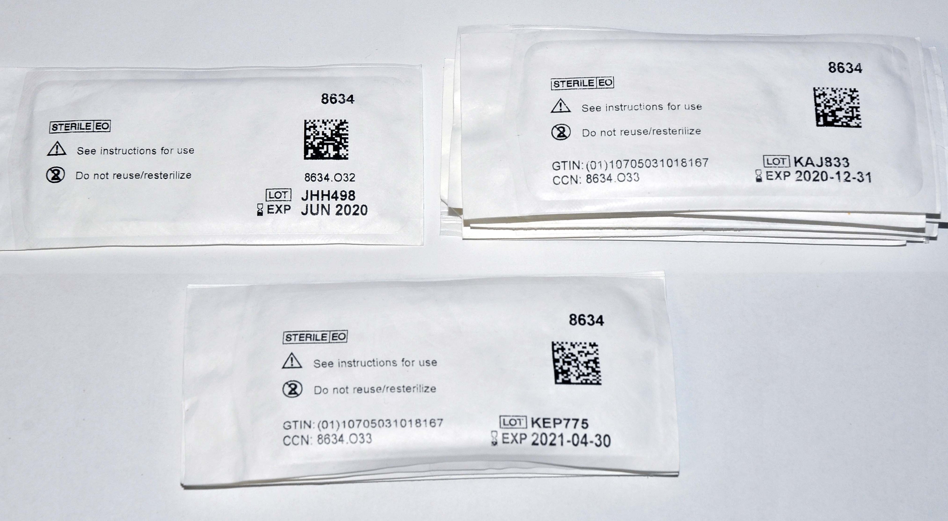 Ethicon PROLENE 4-0 #8634 Blue Monofilament 18" Conventional Cutting Suture x11